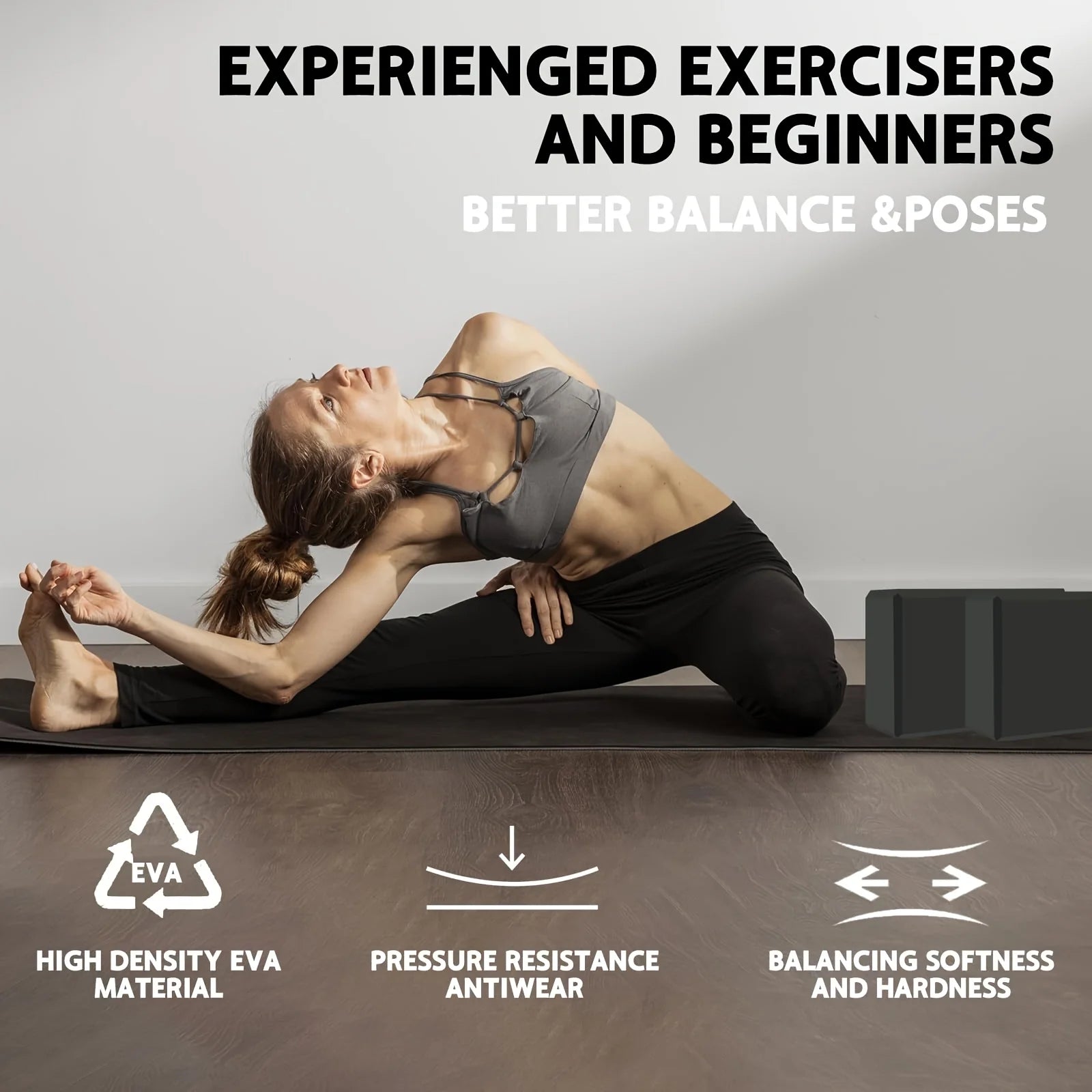 Set of 2 Yoga Blocks