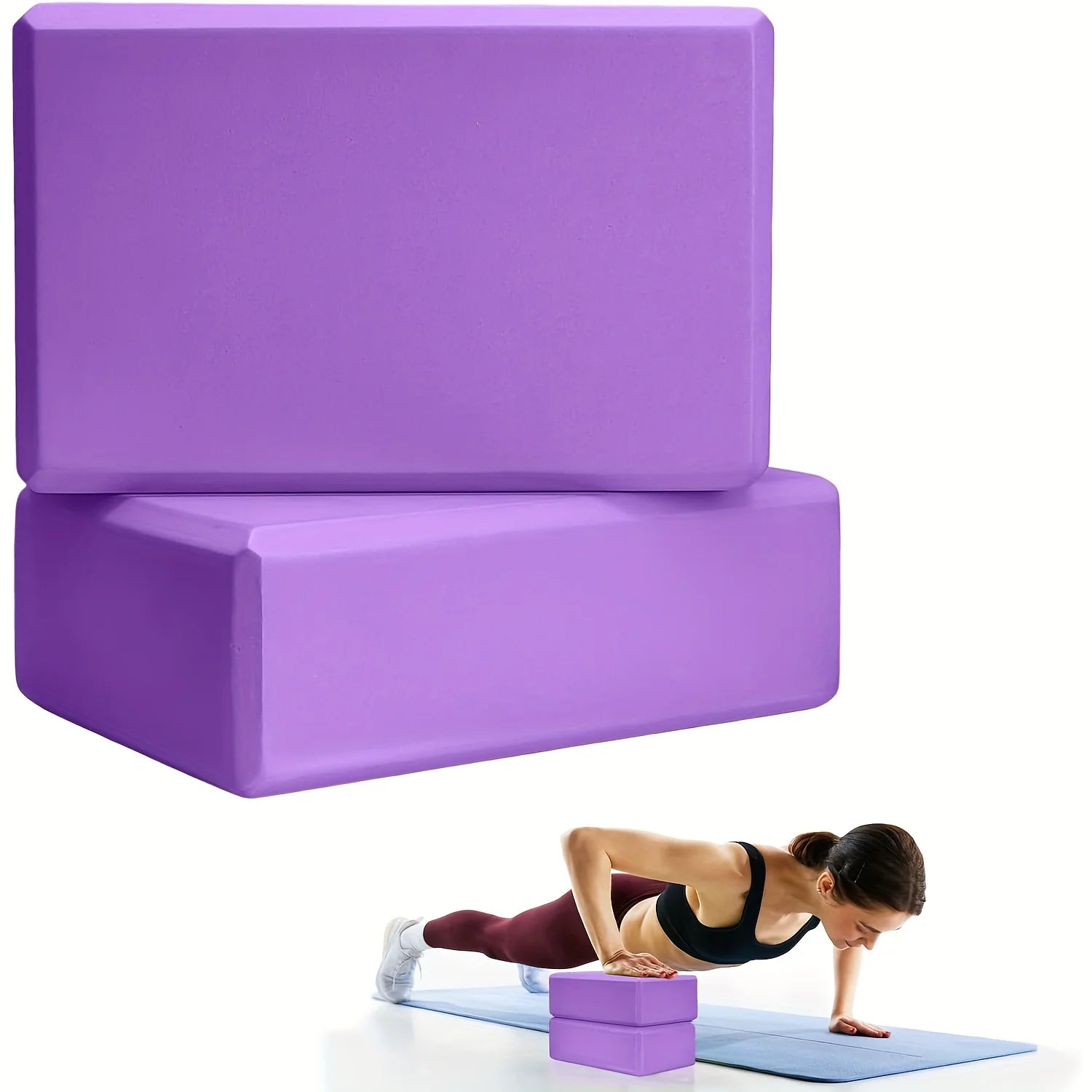 Set of 2 Yoga Blocks