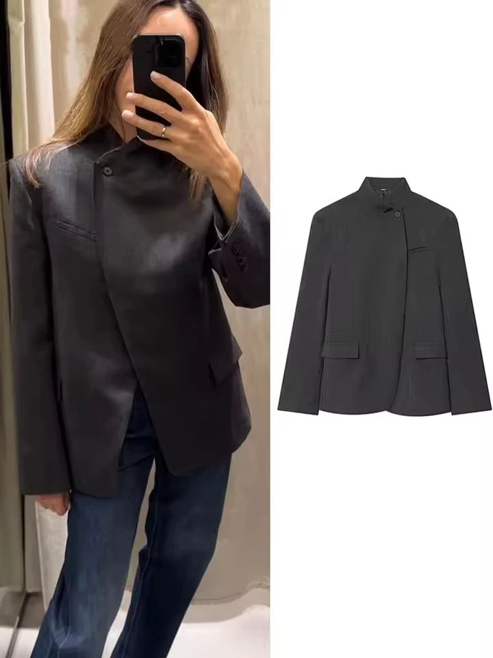 Dark Grey Blazers