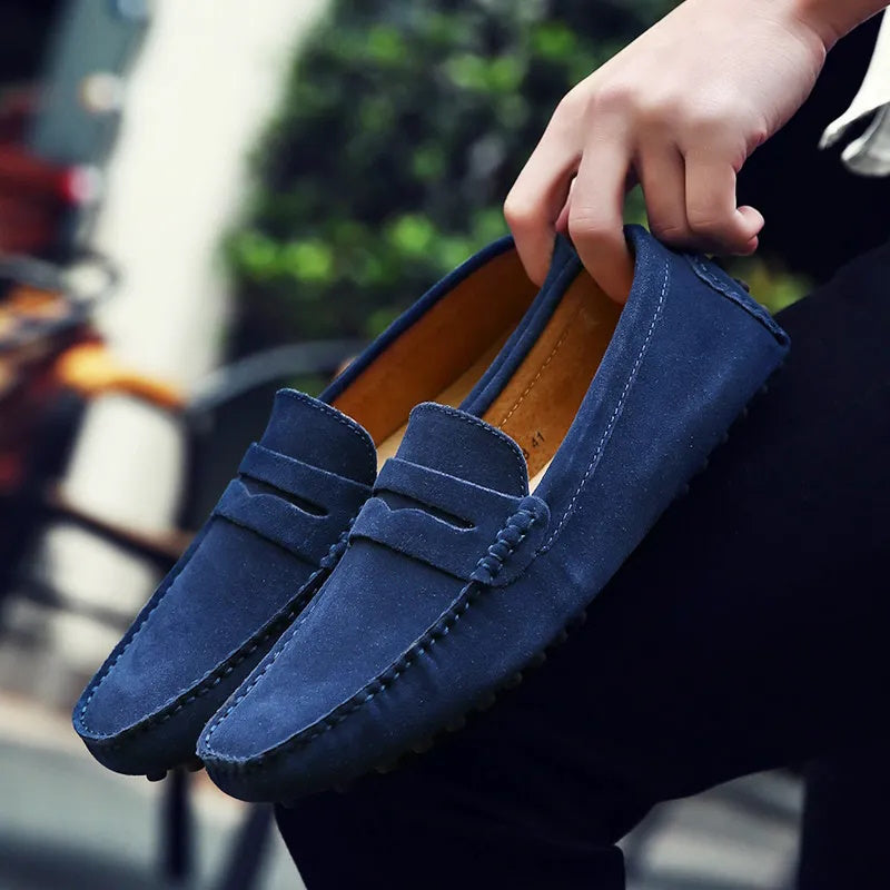 Mocassino blu - Eleganza e Comfort senza Tempo